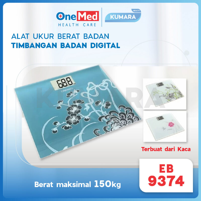 ONEMED - Timbangan Badan Digital EB 9374 / Body Weight Scale 1 ginee 20260105151229271 7309485333
