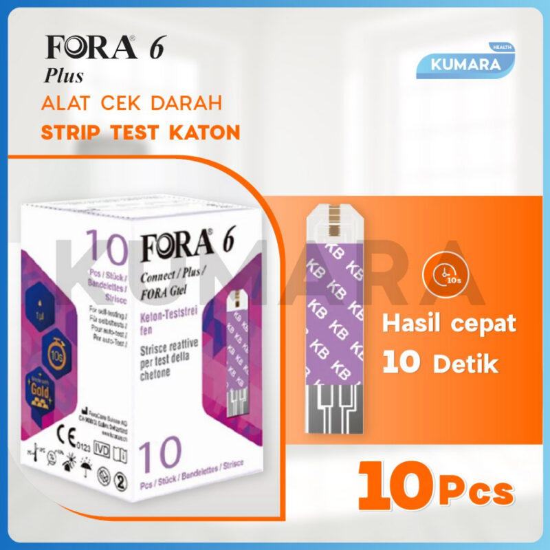 FORA 6in1 - Strip B-Keton isi 10 pcs / Refill Keton Ketone 1 ginee 20260105151807260 3273821600