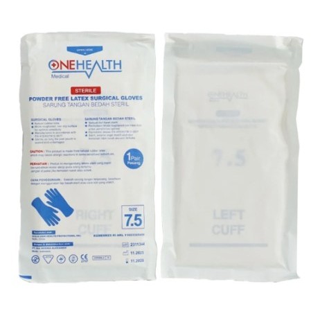 ONEHEALTH - Sarung Tangan Steril Surgical Latex Powder Free BOX 3 ONEHEALTH - Sarung Tangan Steril Surgical Latex Powder Free BOX - Image 3