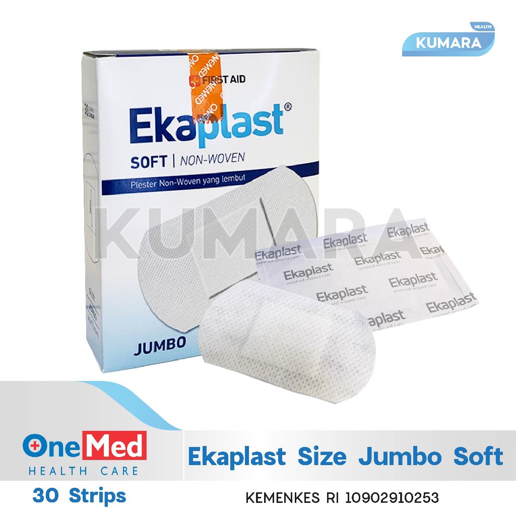 ONEMED - Plester Luka Non Woven Ekaplast Soft Jumbo Box 1 ONEMED - Plester Luka Non Woven Ekaplast Soft Jumbo Box