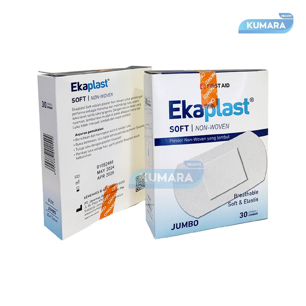 ONEMED - Plester Luka Non Woven Ekaplast Soft Jumbo Box 4 ONEMED - Plester Luka Non Woven Ekaplast Soft Jumbo Box - Image 4