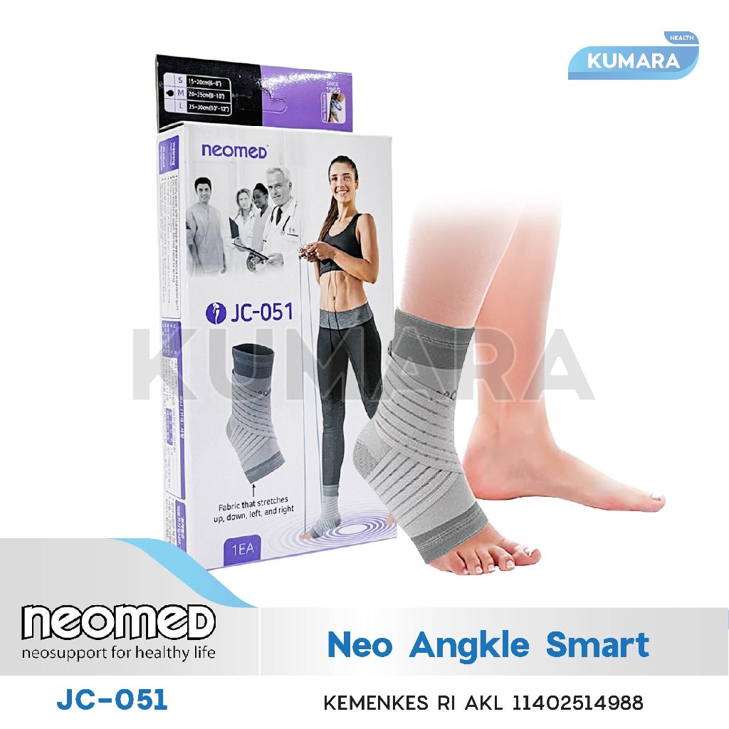 NEOMED - Ankle Smart Body Support JC-051 / Pelindung Pergelangan Kaki 2 NEOMED - Ankle Smart Body Support JC-051 / Pelindung Pergelangan Kaki - Image 2