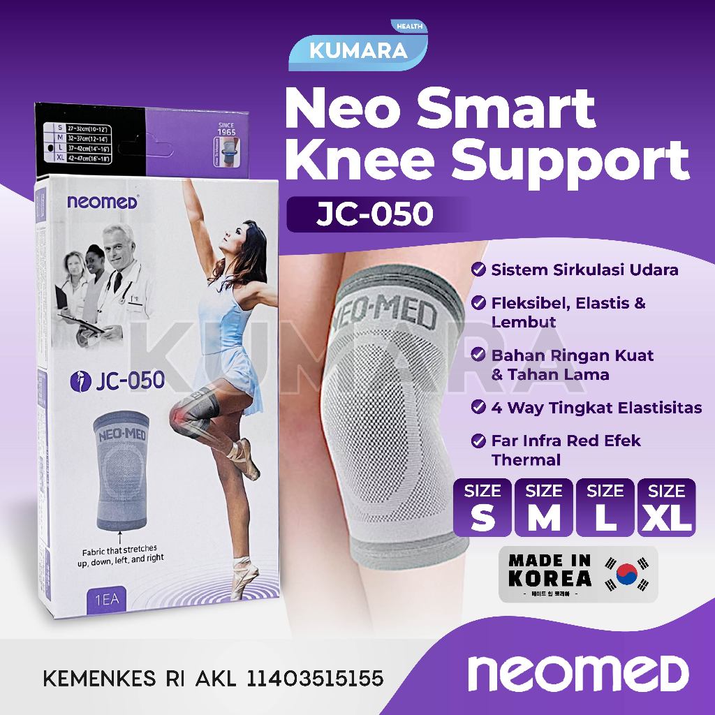 NEOMED - Knee Support JC-050 / Pelindung Lutut 1 NEOMED - Knee Support JC-050 / Pelindung Lutut
