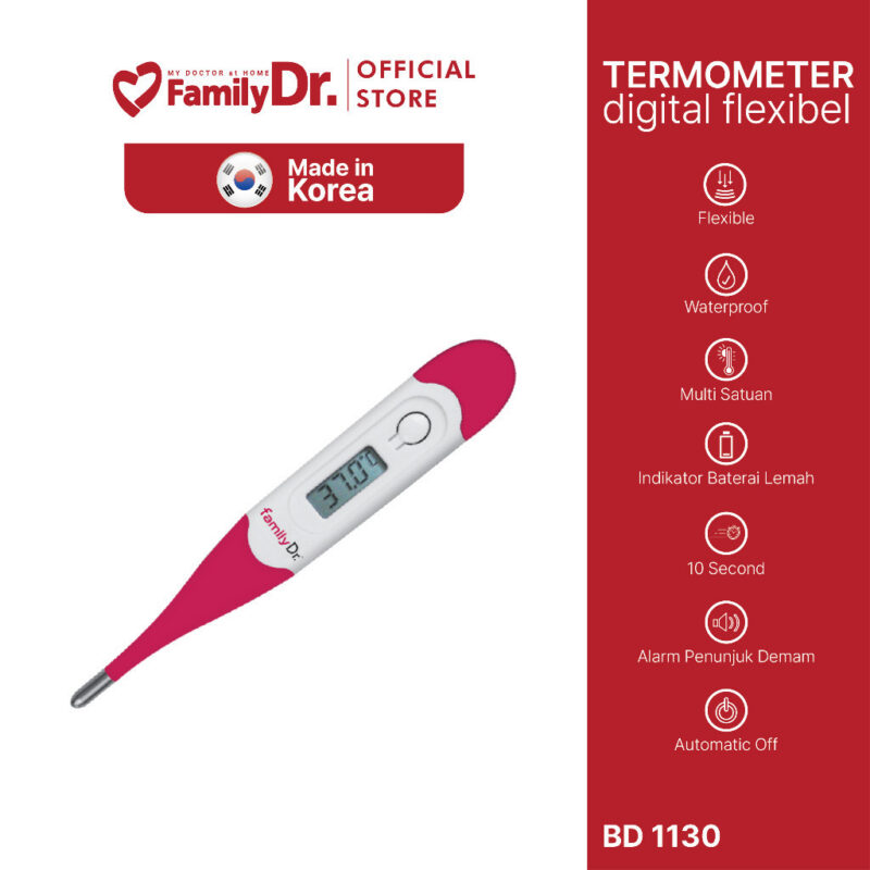 FAMILY DR - Termometer Digital BD1130 Flexible Ujung Lentur & Waterproof 1 ginee 20260105172514353 6971907529