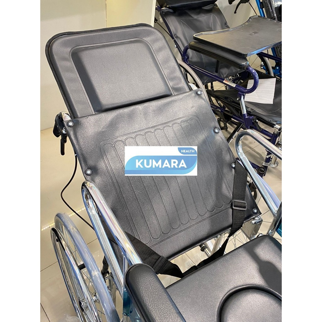 COREMEDIX - Kursi Roda 3in1 Commode + Selonjor + Reclining / Kursi Roda BAB KJT 704 B 3 COREMEDIX - Kursi Roda 3in1 Commode + Selonjor + Reclining / Kursi Roda BAB KJT 704 B - Image 3