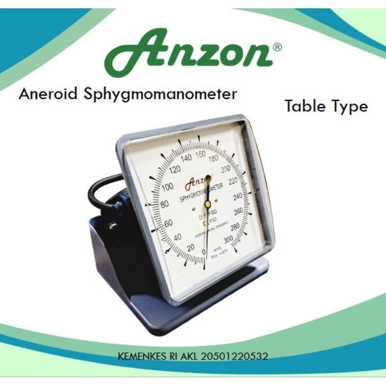 ANZON - Sphygmomanometer Table / Tensi Aneroid Jarum Model Table Top 1 ANZON - Sphygmomanometer Table / Tensi Aneroid Jarum Model Table Top