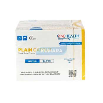 ONEHEALTH - Catgut Plain Tanpa Jarum / Benang Jahit Plain Pcs 6 ginee 20260106105253001 5640290842