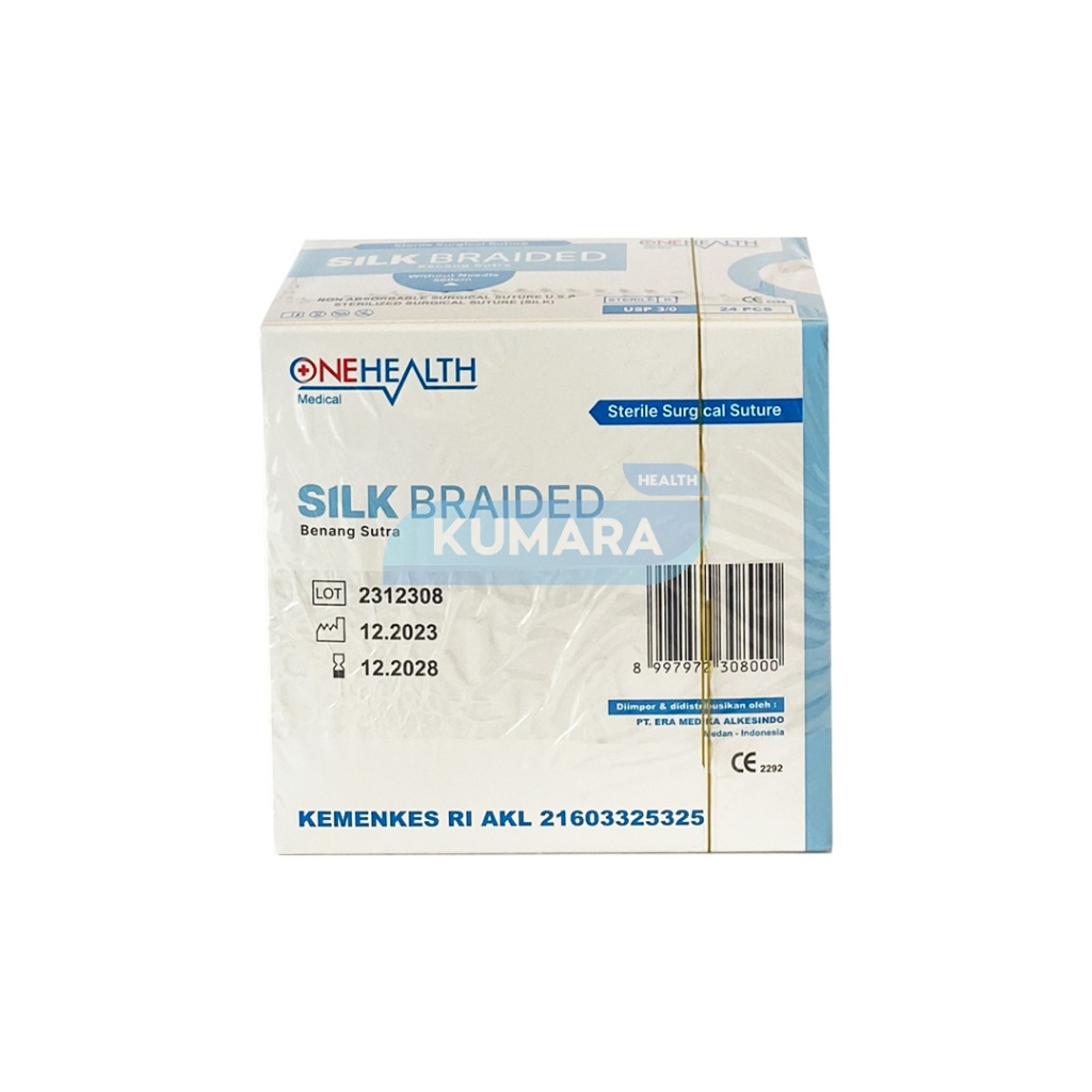 ONEHEALTH - Silk Braided Tanpa Jarum / Benang Jahit Silk Pcs 5 ONEHEALTH - Silk Braided Tanpa Jarum / Benang Jahit Silk Pcs - Image 5