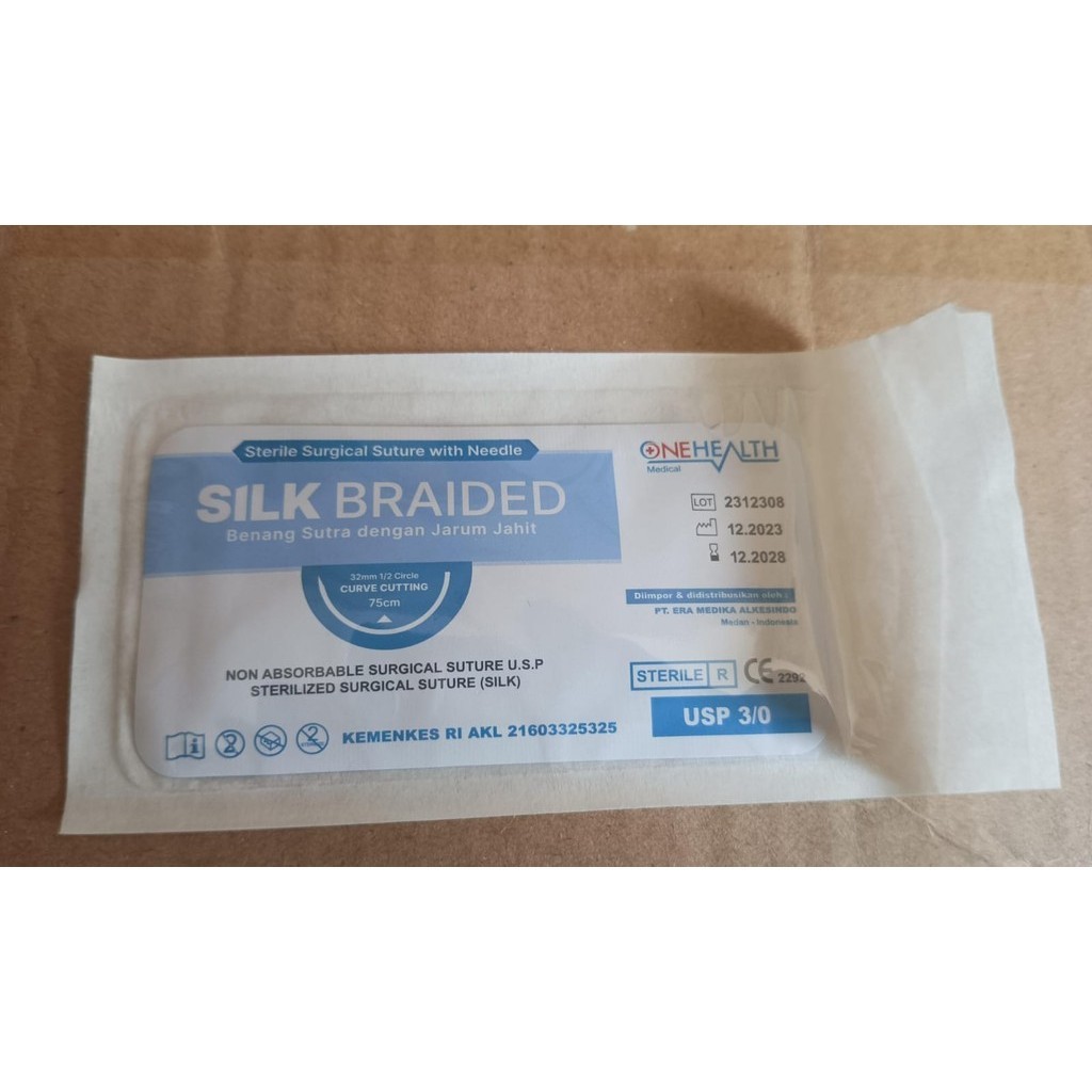 ONEHEALTH - Silk Braided Tanpa Jarum / Benang Jahit Silk Pcs 6 ONEHEALTH - Silk Braided Tanpa Jarum / Benang Jahit Silk Pcs - Image 6