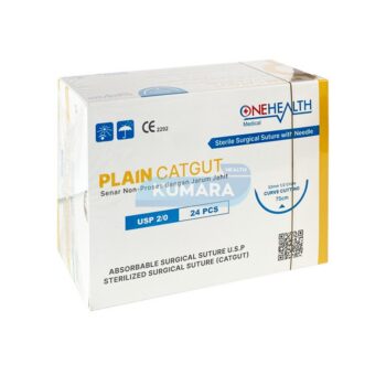 ONEHEALTH - Catgut Plain + Jarum / Benang Jahit Plain Box isi 24's 5 ginee 20260106105436046 3025142002