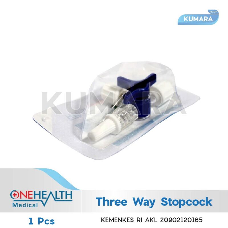 ONEHEALTH - Three Way Stopcock / Konektor Infus 3 Arah Pcs 1 ginee 20260106111406914 7841109749