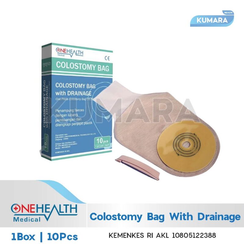 ONEHEALTH - Colostomy Bag With Drainage / Kantong Kolostomi BOX 1 ginee 20260106111525185 0565697342