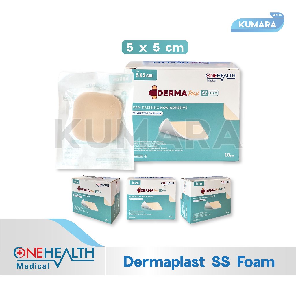ONEHEALTH - Dermaplast SS Foam Dressing / Foam Pad Busa Silicon BOX 3 ONEHEALTH - Dermaplast SS Foam Dressing / Foam Pad Busa Silicon BOX - Image 3