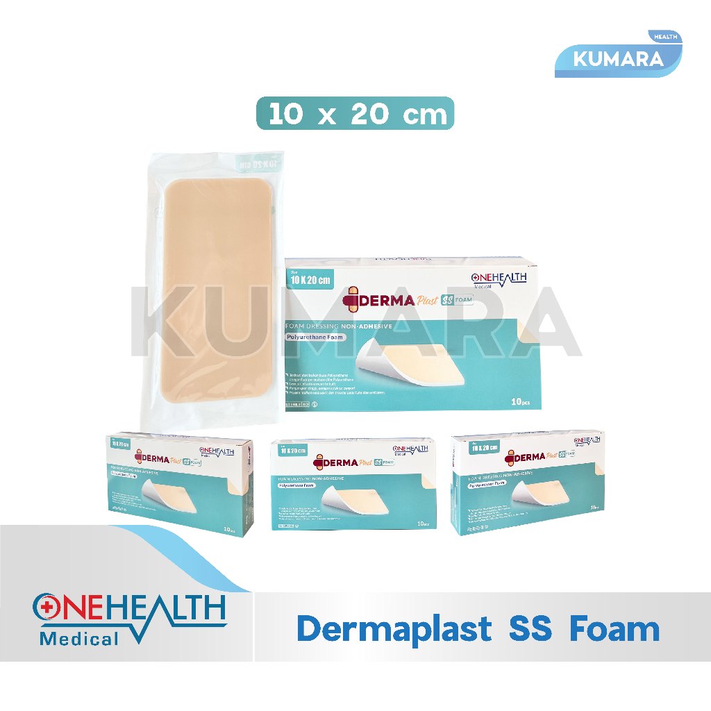 ONEHEALTH - Dermaplast SS Foam Dressing / Foam Pad Busa Silicon BOX 5 ONEHEALTH - Dermaplast SS Foam Dressing / Foam Pad Busa Silicon BOX - Image 5
