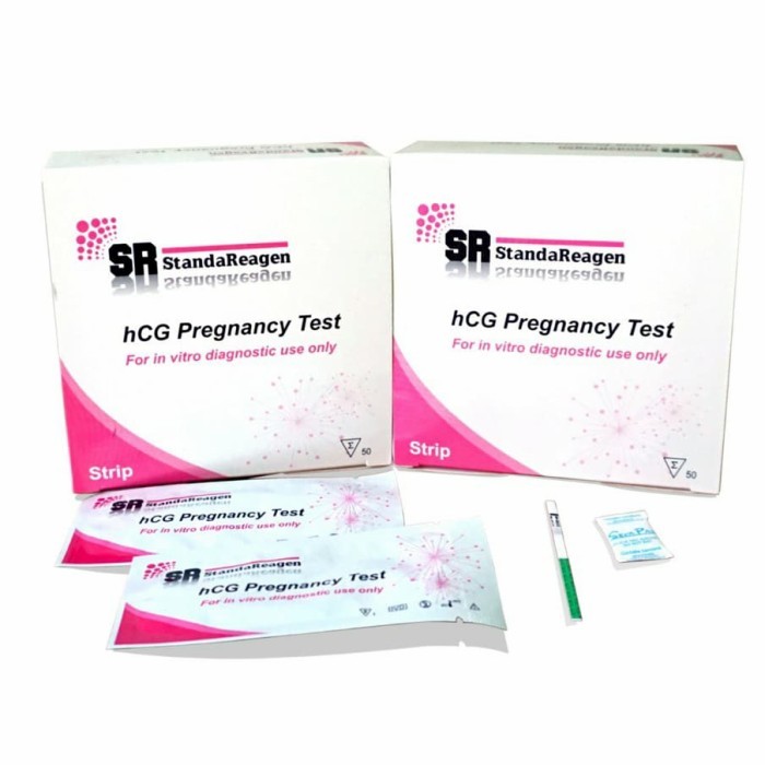 STANDAREAGEN - HCG Strip 25's 1 STANDAREAGEN - HCG Strip 25's