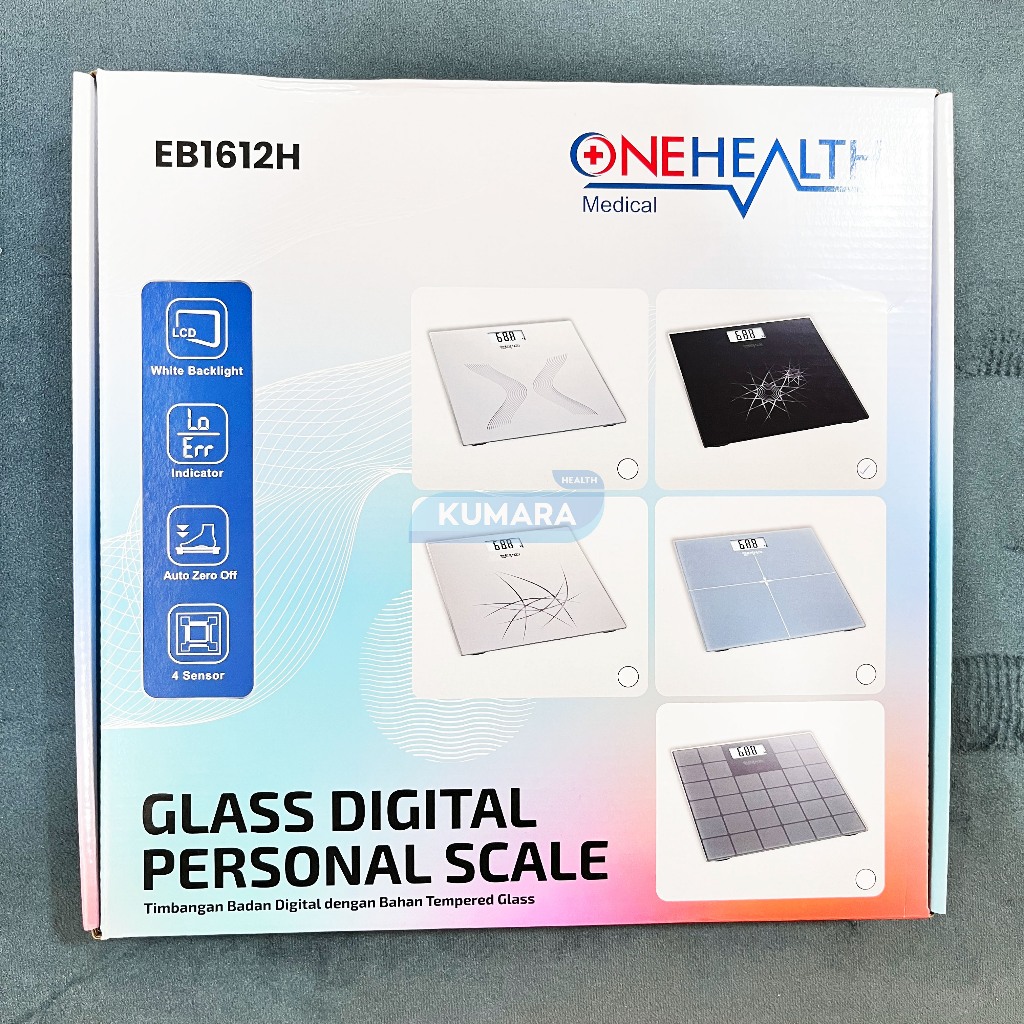ONEHEALTH - Timbangan Badan Digital EB 1612 H 7 ONEHEALTH - Timbangan Badan Digital EB 1612 H - Image 7
