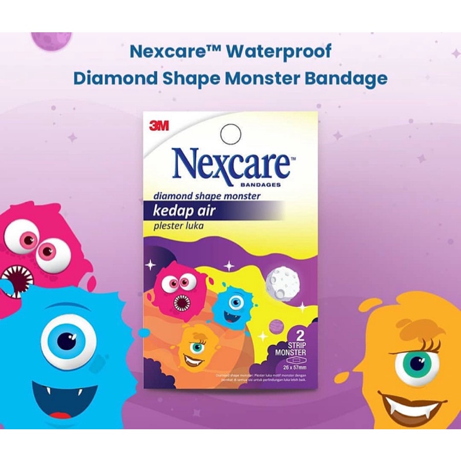 3M- Bandages WP Printed Monster BW-22 / Sticker Plester Luka Anti Air 7 3M- Bandages WP Printed Monster BW-22 / Sticker Plester Luka Anti Air - Image 7