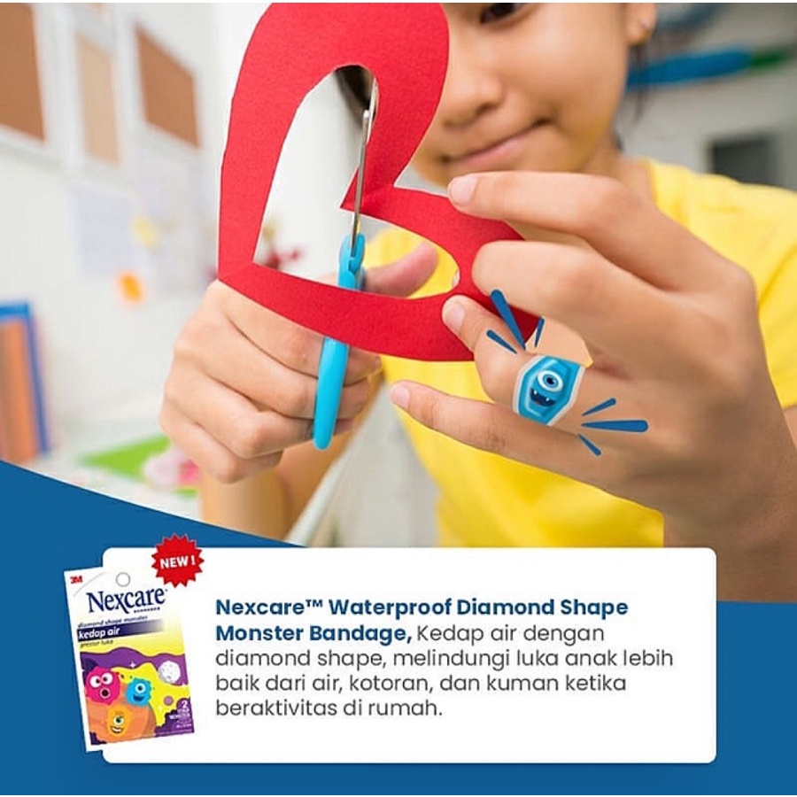 3M- Bandages WP Printed Monster BW-22 / Sticker Plester Luka Anti Air 8 3M- Bandages WP Printed Monster BW-22 / Sticker Plester Luka Anti Air - Image 8