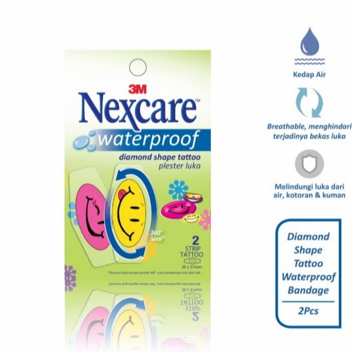 3M - Bandage Tatto Cool W-20 / Sticker Plester Luka Anti Air 7 3M - Bandage Tatto Cool W-20 / Sticker Plester Luka Anti Air - Image 7