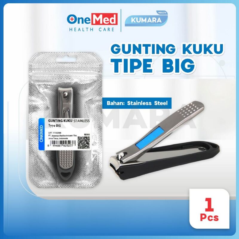 ONEMED - Gunting Kuku Stainless Steel BIG Pcs 1 ginee 20260106123321313 6919881861