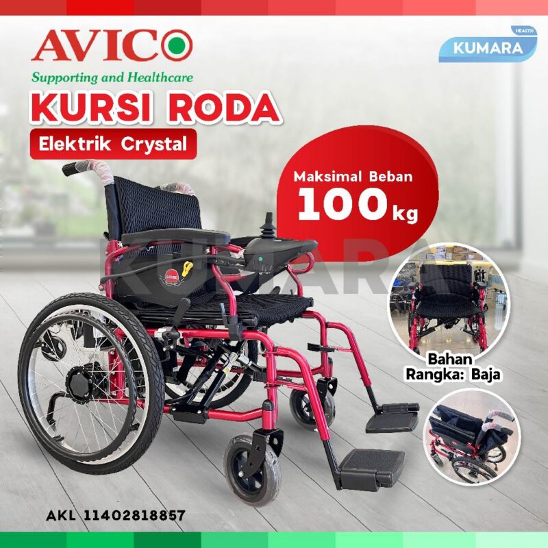 AVICO - Kursi Roda Electric Crystal / Electric Wheelchair 1 ginee 20260106124319000 1749038080