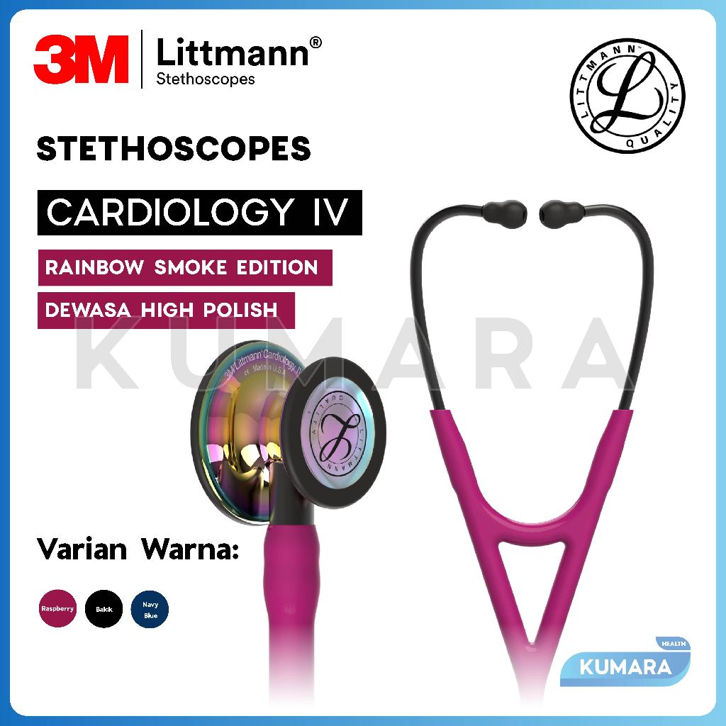3M - Littmann Cardiology IV Stethoscope Dewasa High Polish Rainbow Smoke Edition / Stethoscope Littmann 1 3M - Littmann Cardiology IV Stethoscope Dewasa High Polish Rainbow Smoke Edition / Stethoscope Littmann