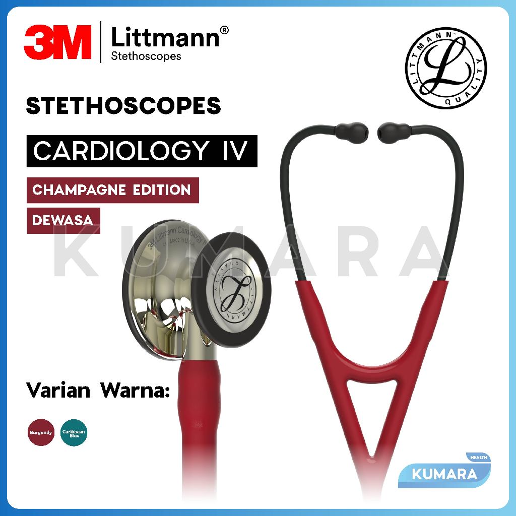 3M - Littmann Cardiology IV Stethoscope Dewasa Champagne Black Edition / Stethoscope Littmann 1 3M - Littmann Cardiology IV Stethoscope Dewasa Champagne Black Edition / Stethoscope Littmann