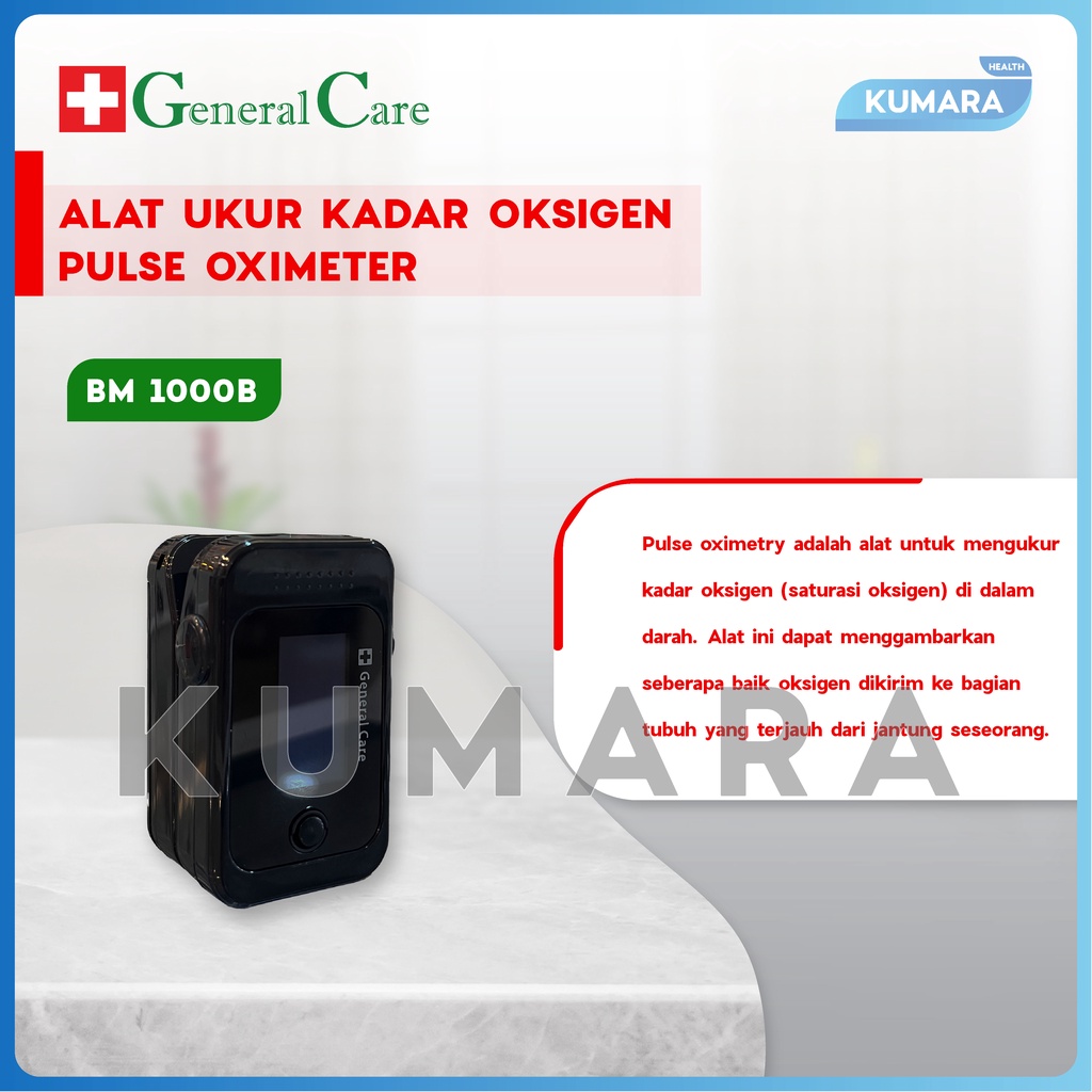 GENERAL CARE - Pulse Oximeter with PI BM1000B / Alat Cek Saturasi Oksigen 2 GENERAL CARE - Pulse Oximeter with PI BM1000B / Alat Cek Saturasi Oksigen - Image 2