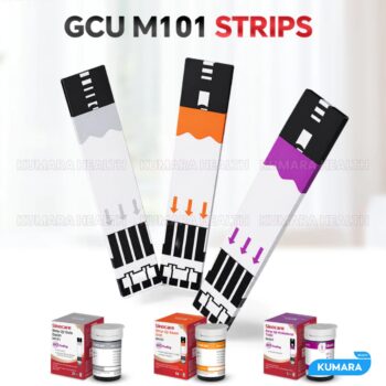 SINOCARE - Strip Uji Gula Kolesterol Asam Urat No Coding M101 6 25