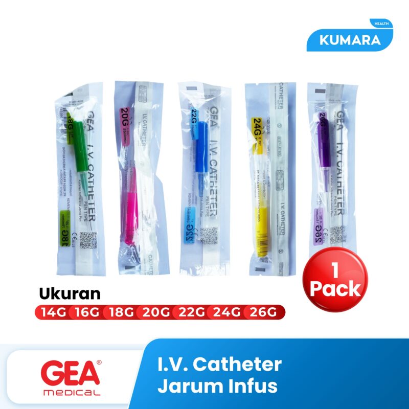 GEA - I.V. Catheter Pen Type / Jarum Infus / Abbocath Pcs 1 81 1