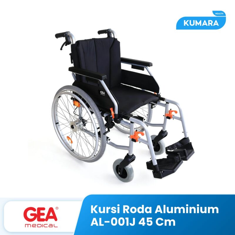 GEA - Kursi Roda AL-001 J 45 Alumunium Wheelchair 1 94 1