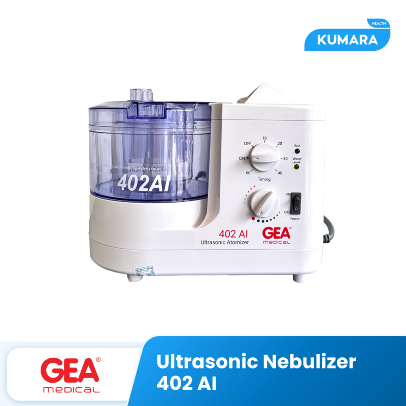 GEA - Nebulizer Ultrasonic 402AI / Alat Inhalasi Obat Silent Nebulizer 1 11