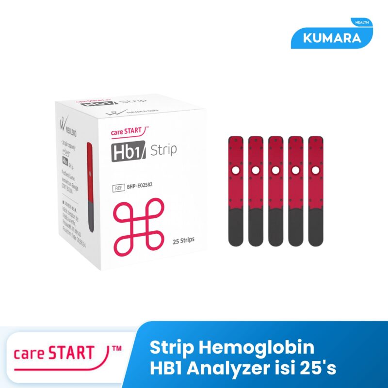 CARESTART - Strip Hemoglobin HB1 Analyzer Isi 25 | KUMARA 1 362 STRIP