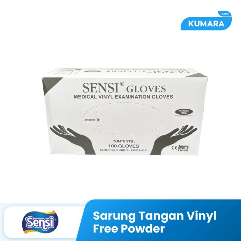SENSI - Sarung Tangan Vinyl Powder Free 1 377
