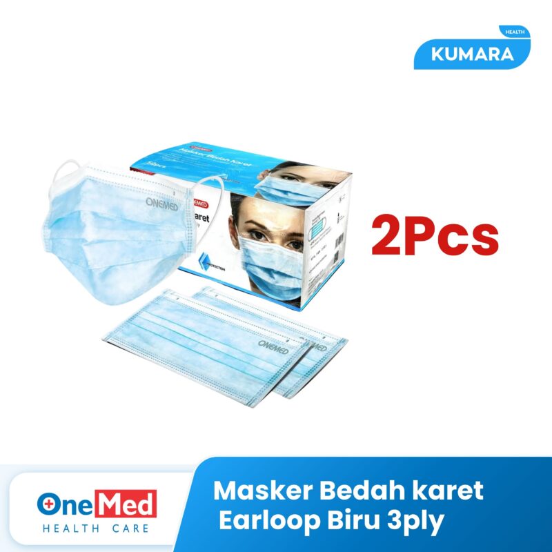 PROMO BELI 2 — Onemed Masker Bedah Earloop 3Ply 1 97