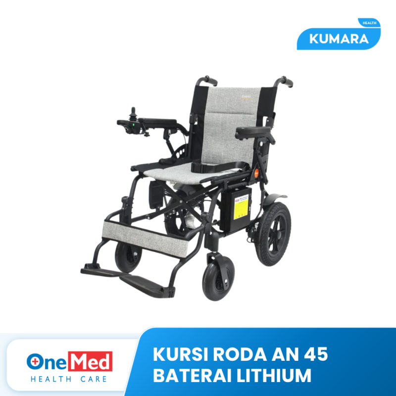 ONEMED - Kursi Roda Elektrik AN 45 Lithium Battery Electric Wheelchair 1 KATALOG KUMARA 3 6