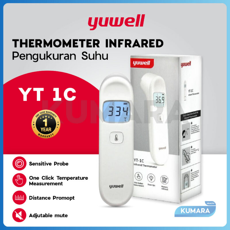 YUWELL -Thermometer Head YT 1C / Thermometer Non Contact 1 ginee 20260810171243432 7216899416