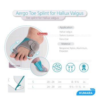 AERGO - Toe Splint For Hallux Valgus CPO-7704 | KUMARA 5 ginee 20260819163921298 4537204901