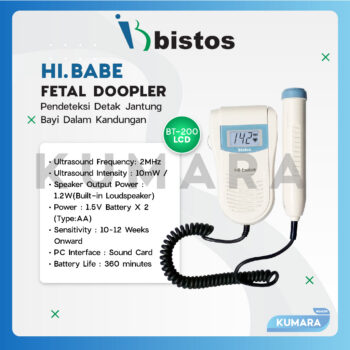 BISTOS - Fetal Doppler HI- BEBE BT 200L LCD | Alat Cek Detak Jantung Janin 4 ginee 20260822121339922 3078417752