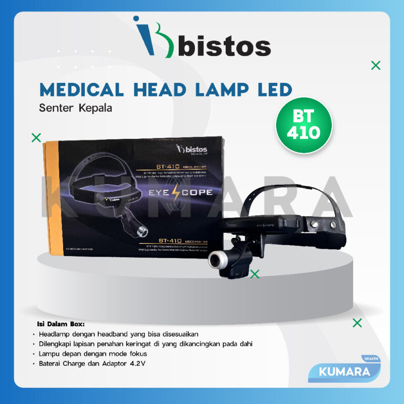 BISTOS - Head Lamp LED BT 410 / Medical Headlamp 1 ginee 20260822122524061 9651775947