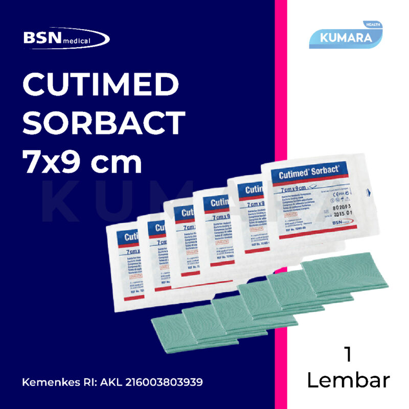 BSN ESSITY - Cutimed Sorbact 7x9cm | Bacteria Binding Swab Dressing Luka Pengikat Bakteri | PCS 1 ginee 20260822124315718 1285611918