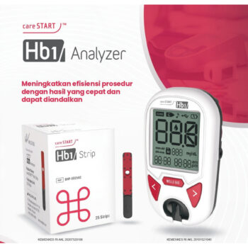 CARESTART - Strip Hemoglobin HB1 Analyzer Isi 25 | KUMARA 7 ginee 20260822125421999 5884586914