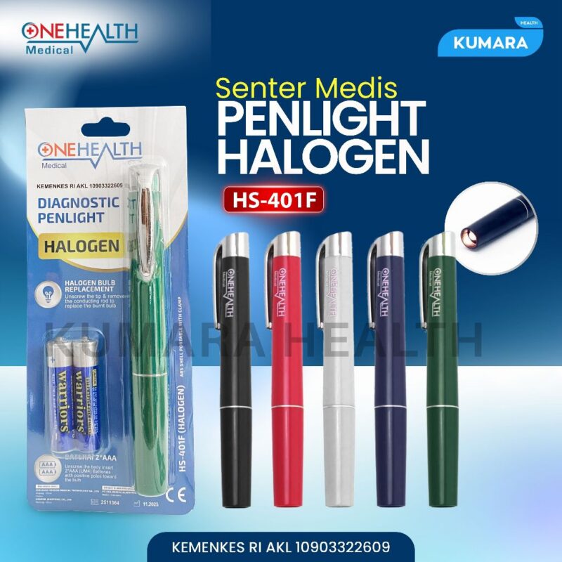 ONEHEALTH - Penlight Halogen HS-401F | Senter Medis | KUMARA 1 ginee 20260822154722311 0117442041