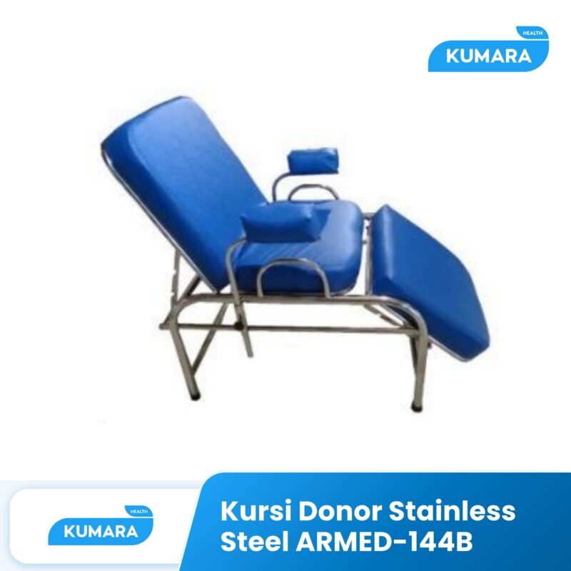 KUMARA - Kursi Donor Stainless Steel ARMED-144B 1 200