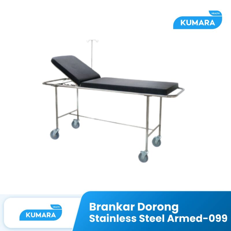 KUMARA - Brankar Dorong Stainless Steel ARMED-099 1 225